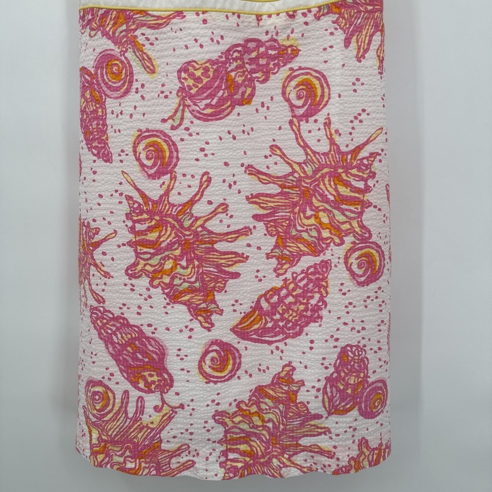 Lilly Pulitzer Tinsley Resort White Conched Out Halter Dress Resort Cruise SZ 6 - Picture 11 of 16